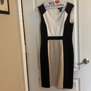 Business dress. Multi color. Worn once.